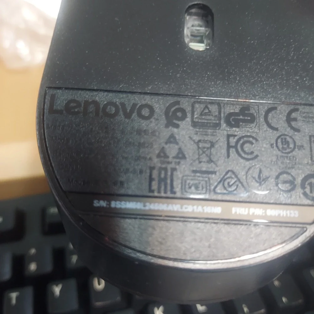 Lenovo Wired Keyboard and Mouse‎ Combo Black USB SD50L80031 00XH688 00PH133